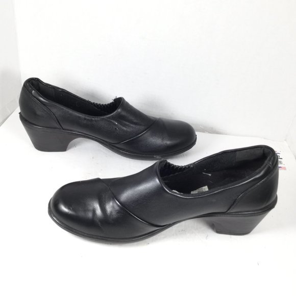 Air Flex Round Toe Clogs Loafers Black Size 11 Wide - Picture 6 of 9